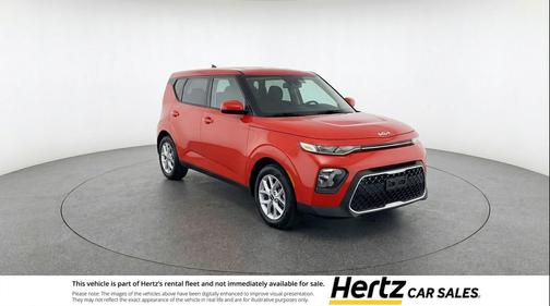 Inferno Red 2025 Kia Soul LX