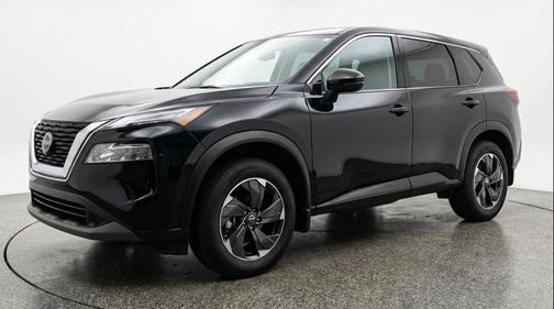 Super Black 2025 Nissan Rogue SV