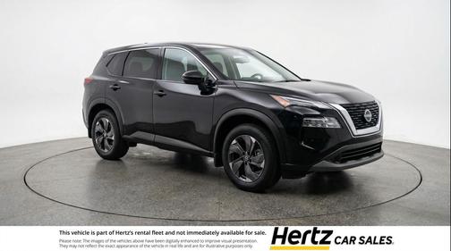 Super Black 2025 Nissan Rogue SV
