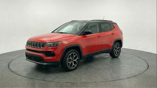 Red Hot Pearlcoat 2025 Jeep Compass Limited