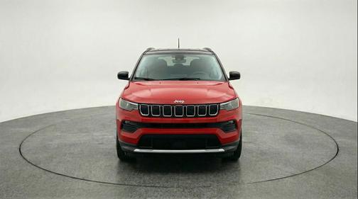 Red Hot Pearlcoat 2025 Jeep Compass Limited