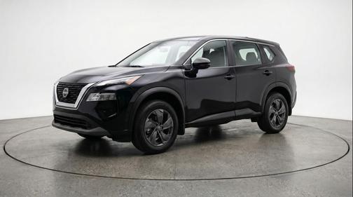 Super Black 2025 Nissan Rogue SV