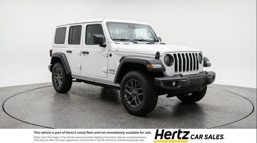 Bright White Clearcoat 2025 Jeep Wrangler Sport S