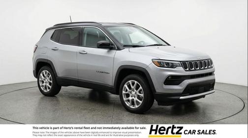 Silver Zynith Metallic Clearcoat 2025 Jeep Compass Limited