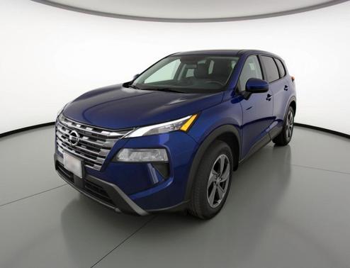 Deep Ocean Blue Pearl 2025 Nissan Rogue SV