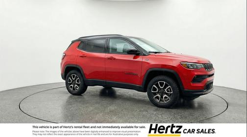 Red Hot Pearlcoat 2025 Jeep Compass Trailhawk