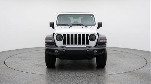 Bright White Clearcoat 2025 Jeep Wrangler Sport S