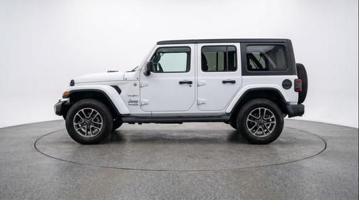 Bright White Clearcoat 2025 Jeep Wrangler Sport S