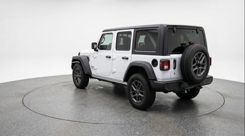 Bright White Clearcoat 2025 Jeep Wrangler Sport S