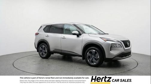Brilliant Silver Metallic 2025 Nissan Rogue SV