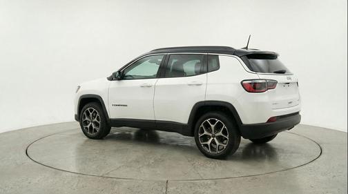 Bright White Clearcoat 2025 Jeep Compass Limited