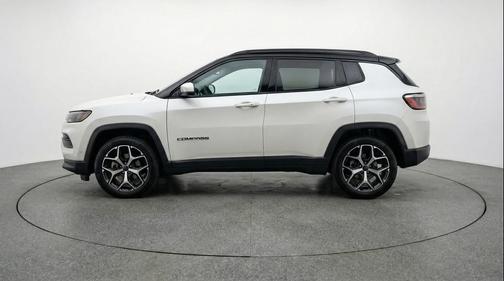 Bright White Clearcoat 2025 Jeep Compass Limited