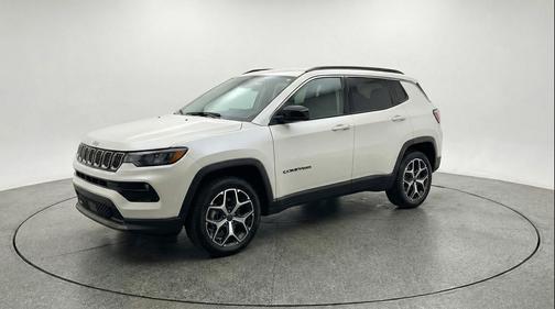 Bright White Clearcoat 2025 Jeep Compass Limited