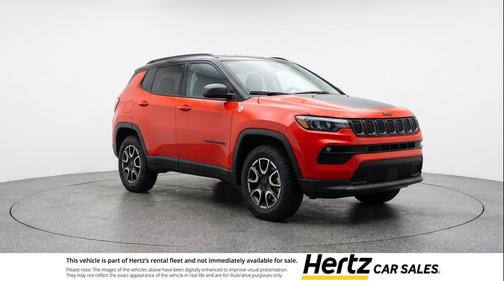 Red Hot Pearlcoat 2025 Jeep Compass Trailhawk