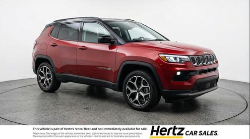 Red Hot Pearlcoat 2025 Jeep Compass Limited
