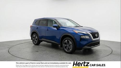 Deep Ocean Blue Pearl 2025 Nissan Rogue SV
