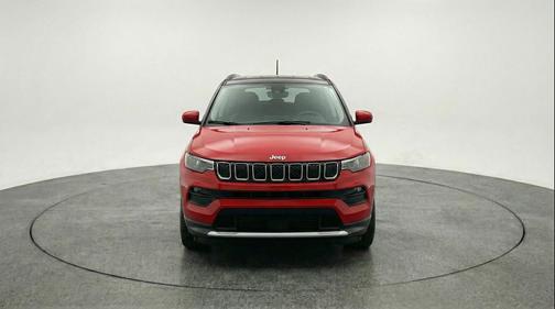 Red Hot Pearlcoat 2025 Jeep Compass Limited