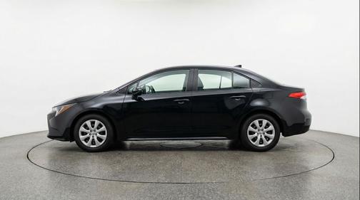 Midnight Black Metallic 2025 Toyota Corolla LE
