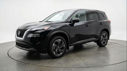 Super Black 2025 Nissan Rogue SV
