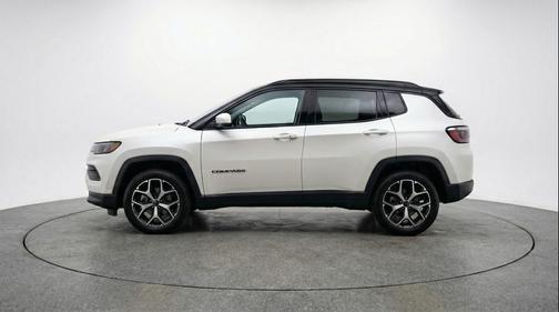 Bright White Clearcoat 2025 Jeep Compass Limited