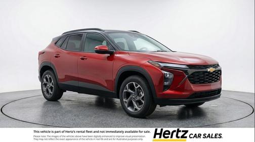 Crimson Metallic 2025 Chevrolet Trax LT
