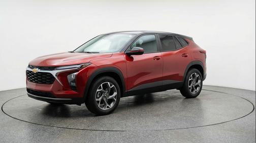 Crimson Metallic 2025 Chevrolet Trax LT
