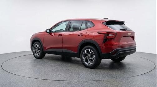 Crimson Metallic 2025 Chevrolet Trax LT