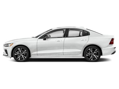 Crystal White Metallic 2024 Volvo S60 B5 Core Dark Theme