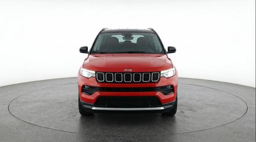 Red Hot Pearlcoat 2025 Jeep Compass Limited