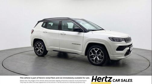 Bright White Clearcoat 2025 Jeep Compass Limited