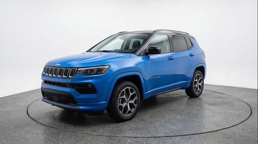 Hydro Blue Pearlcoat 2025 Jeep Compass Limited