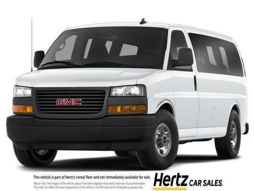 Summit White 2025 GMC Savana 3500 RWD 3500 Extended Wheelbase LT