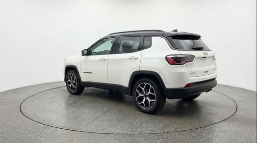 Bright White Clearcoat 2025 Jeep Compass Limited