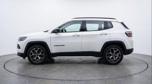 Bright White Clearcoat 2025 Jeep Compass Limited