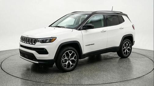 Bright White Clearcoat 2025 Jeep Compass Limited