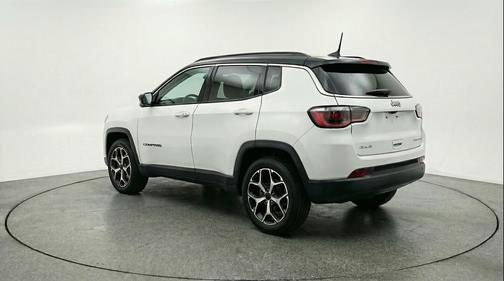 Bright White Clearcoat 2025 Jeep Compass Limited