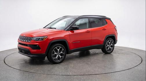 Red Hot Pearlcoat 2025 Jeep Compass Limited