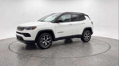 White 2025 Jeep Compass Limited