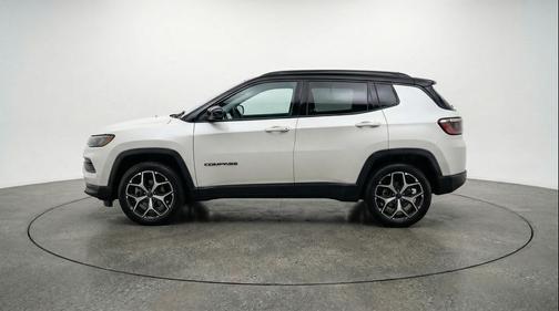Bright White Clearcoat 2025 Jeep Compass Limited