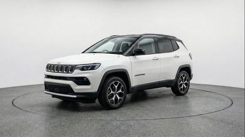 Bright White Clearcoat 2025 Jeep Compass Limited