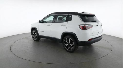 Bright White Clearcoat 2025 Jeep Compass Limited