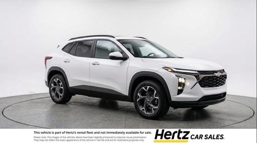 Summit White 2025 Chevrolet Trax LT