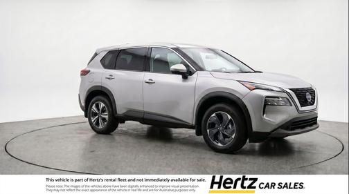 Brilliant Silver Metallic 2025 Nissan Rogue SV