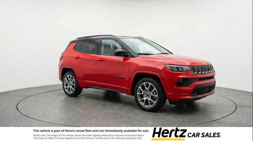 Red Hot Pearlcoat 2025 Jeep Compass Limited