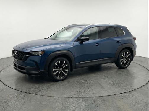 Ingot Blue Metallic 2025 Mazda CX-50 Hybrid Premium Plus Package