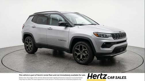 Silver Zynith Metallic Clearcoat 2025 Jeep Compass Limited