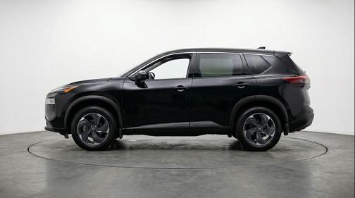 Super Black 2025 Nissan Rogue SV