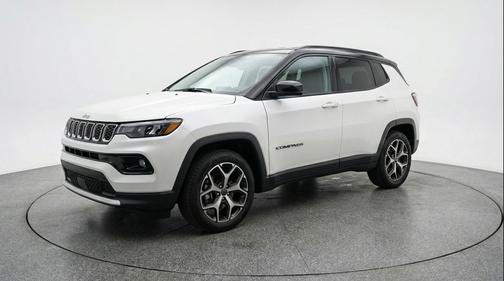 Bright White Clearcoat 2025 Jeep Compass Limited