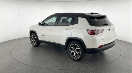 Bright White Clearcoat 2025 Jeep Compass Limited
