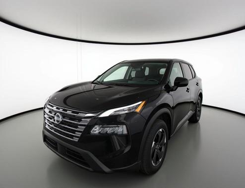 Super Black 2025 Nissan Rogue SV